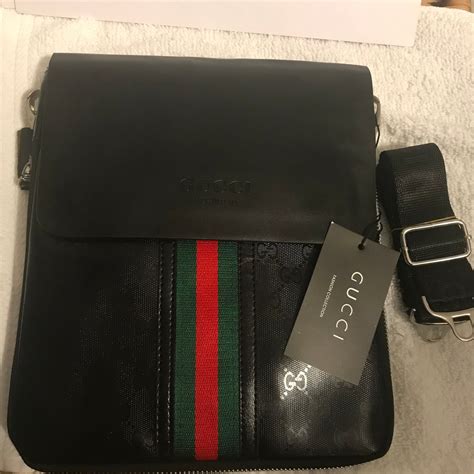 gucci side bag mens replica|gucci men shoulder bag.